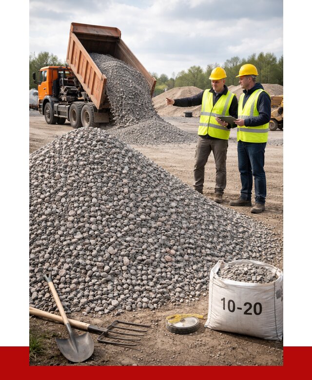 Гранитный щебень фракция 10-20 в Люберцах от 4419 руб.|ПРОНЕРУДЛюб