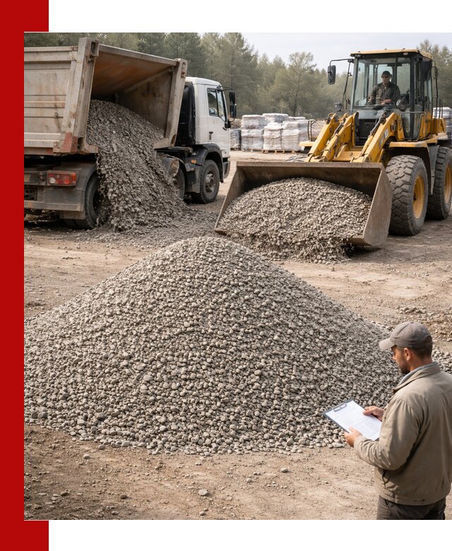 Гравийный щебень фракция 5–10 с доставкой в Люберцах