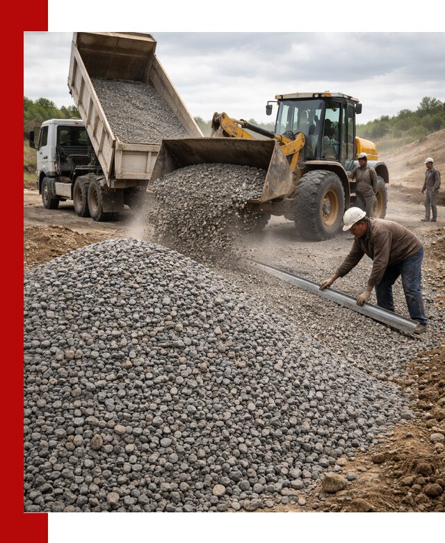 Гравийный щебень фракция 5-20 с доставкой в Люберцах