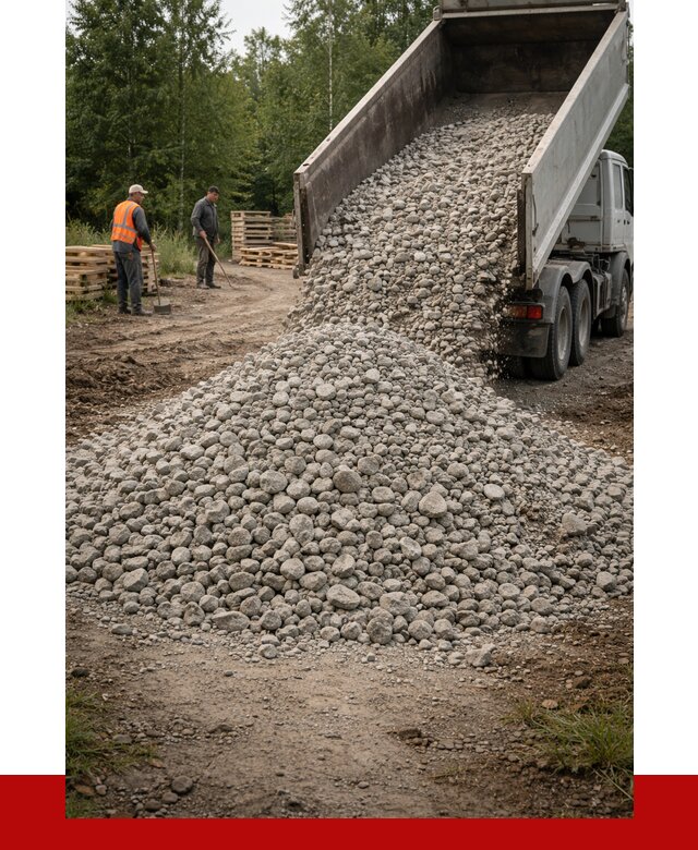 гравийный щебень фракция 70-120 в Люберцах от 2578 р. ПРОНЕРУДЛюб