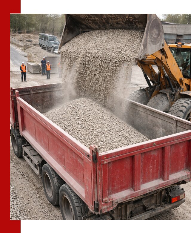 Купить известняковый щебень фракции 0-5 с доставкой в Люберцах