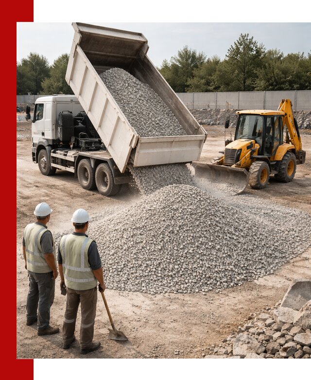 Купить известняковый щебень фракции 5–10 мм с доставкой в Люберцах