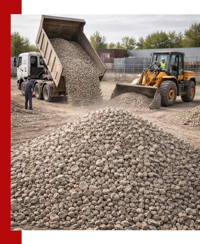 Доломитовый щебень фракции 20–41 с доставкой в Люберцах