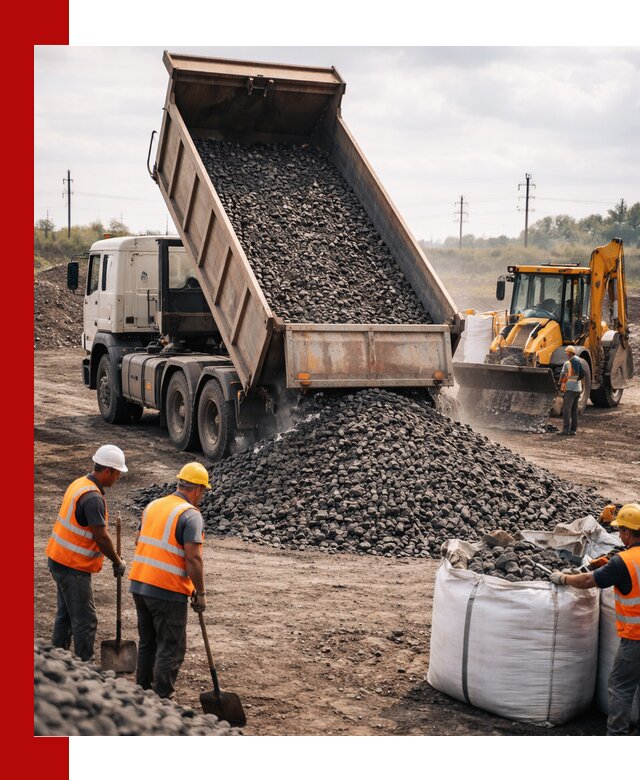 Шлаковый щебень фракция 40-70 с доставкой в Люберцах