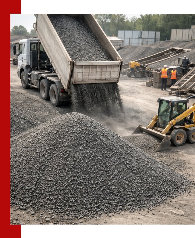 Вторичный щебень фракция 0–5 с доставкой в Люберцах