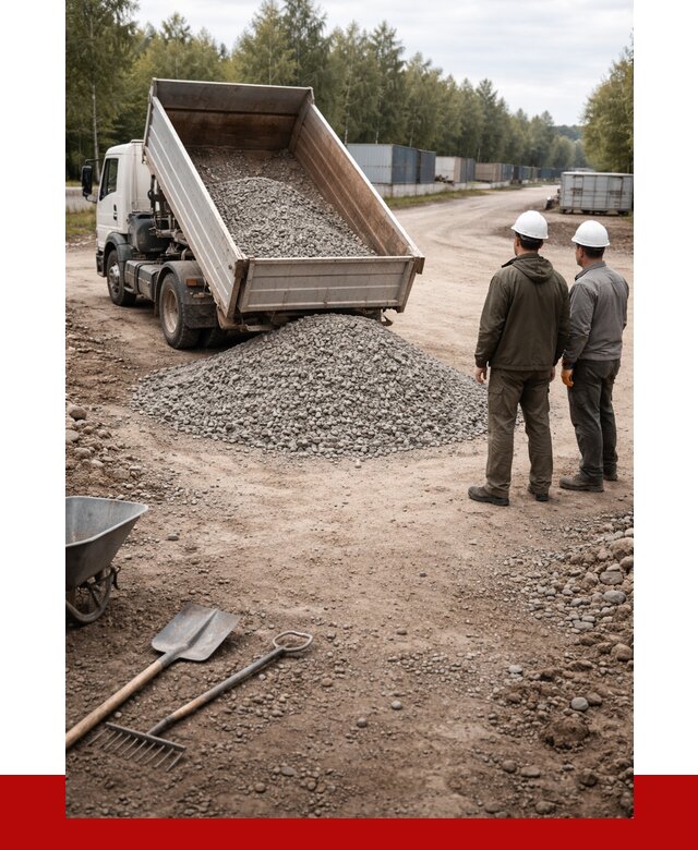 Бетонный щебень фракция 5-20 в Люберцах от 3367 р., ПРОНЕРУДЛюб