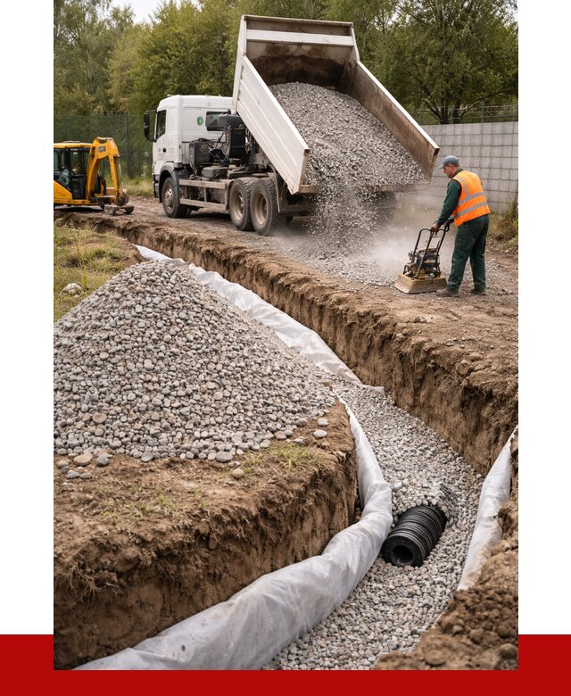 Щебень для дренажа в Люберцах от 1946 р., ПРОНЕРУДЛюб доставка