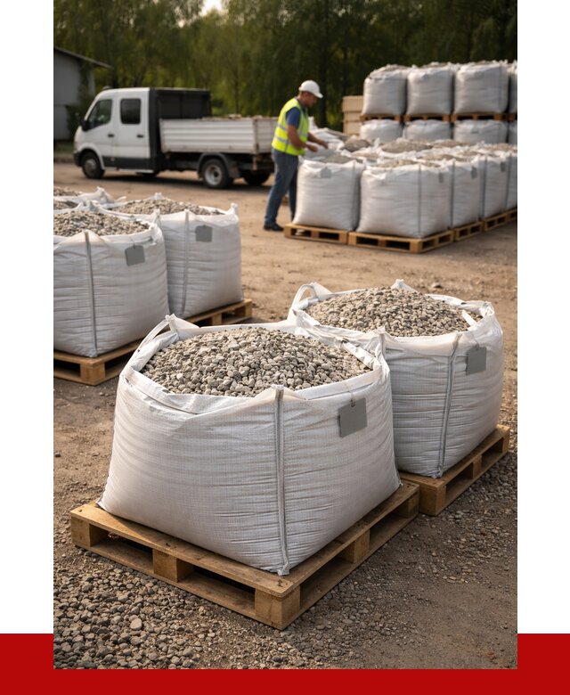 Щебень в мешках с доставкой в Люберцах от 4419 р. | ПРОНЕРУДЛюб
