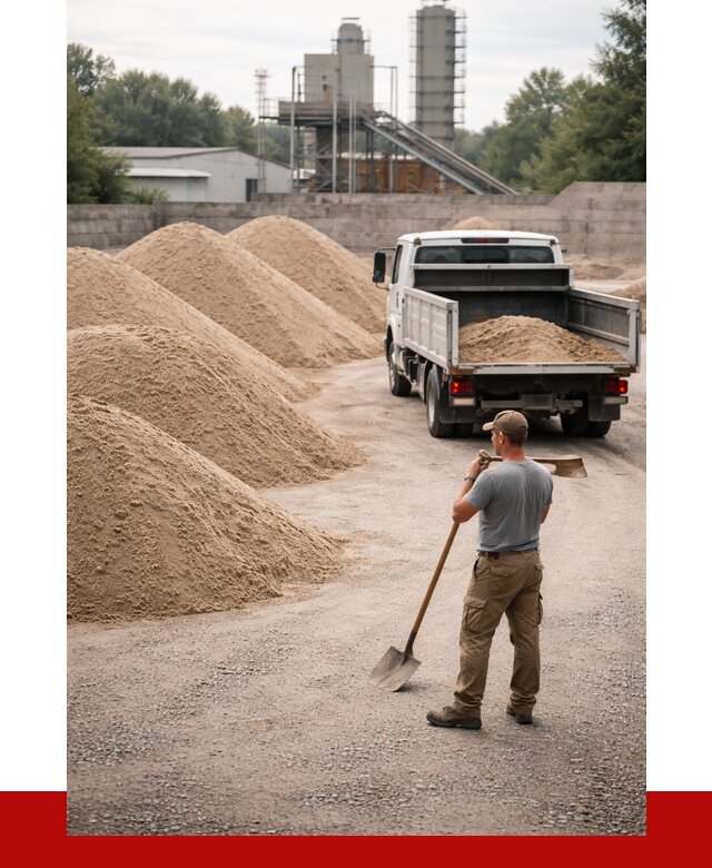 Мытый песок в Люберцах от 1315 р. с доставкой ПРОНЕРУДЛюб