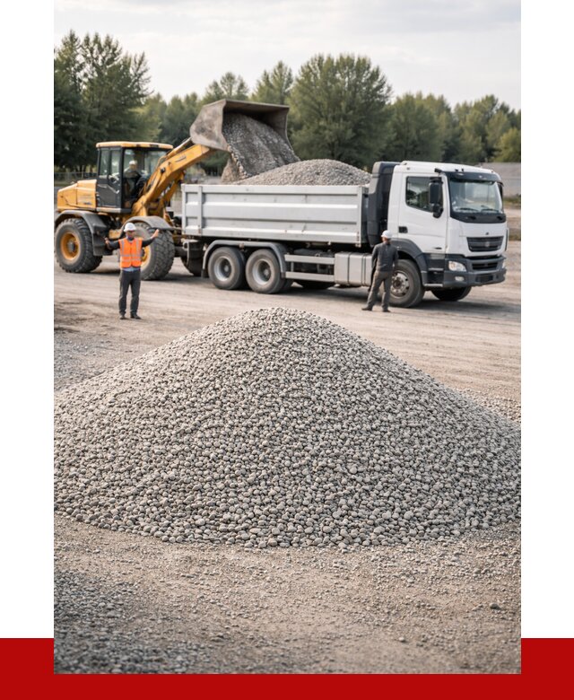 Купить мытый гравий в Люберцах от 3682 р, доставка ПРОНЕРУДЛюб