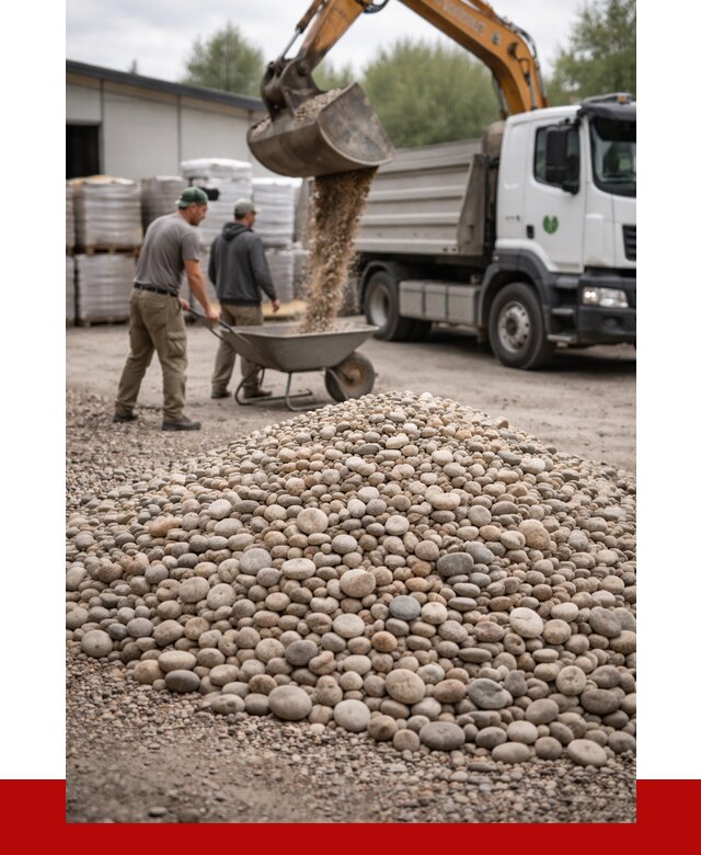 Галька декоративная в Люберцах от 3367 р. за куб | ПРОНЕРУДЛюб