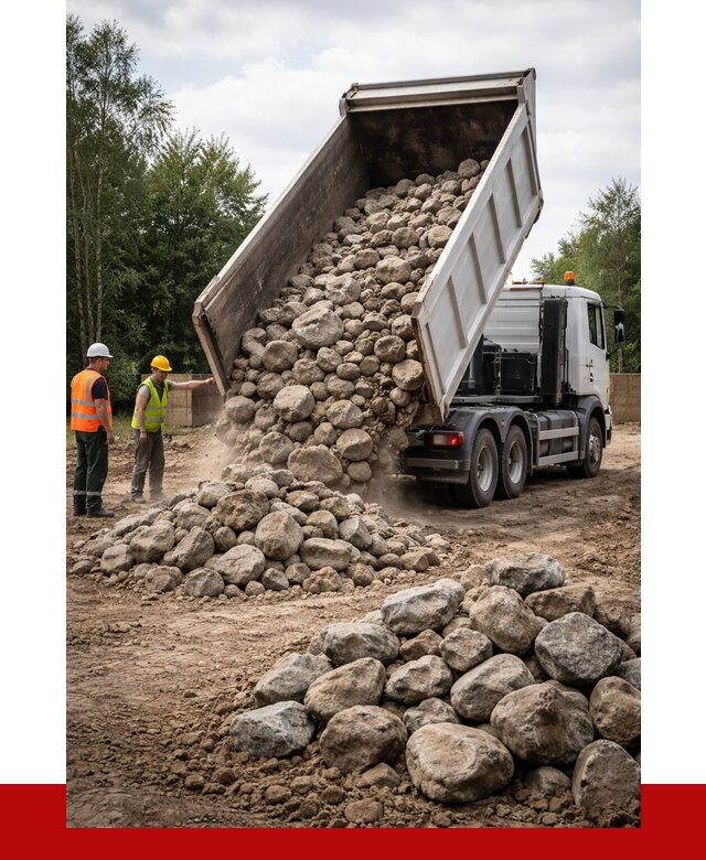 Купить булыжник в Люберцах с доставкой от 4734 р. за куб | ПРОНЕРУДЛюб