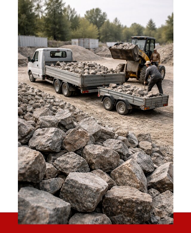 Купить бутовый камень гранитный в Люберцах от 2946 р. | ПРОНЕРУДЛюб