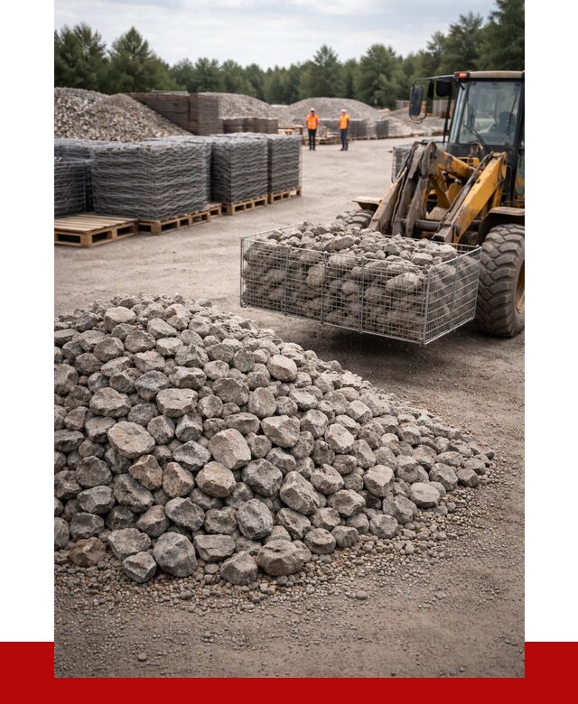 Камень для габионов фракция 70-150 в Люберцах от 4419 р. | ПРОНЕРУДЛюб