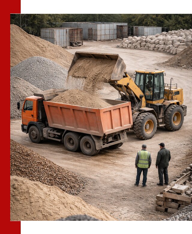 Доставка сыпучих смесей и смесей для стройки в Люберцах