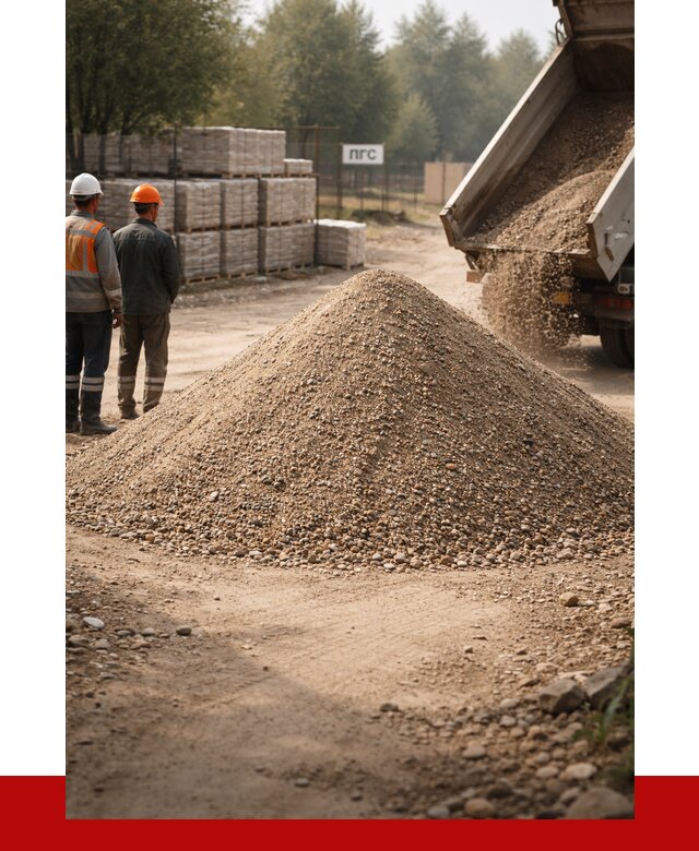 ПГС С1 с доставкой в Люберцах от 2946 р. за куб | ПРОНЕРУДЛюб