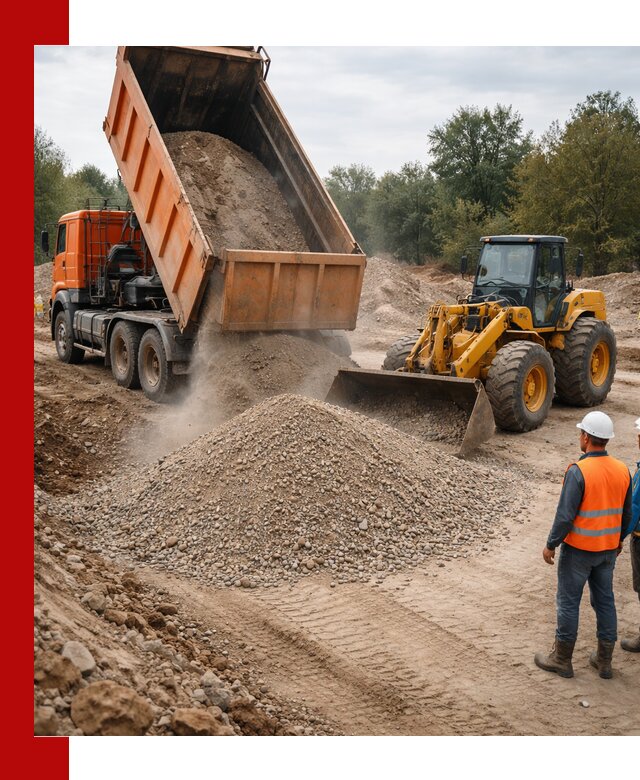 Доставка ПГС фракции С6 в мешках и навалом в Люберцах