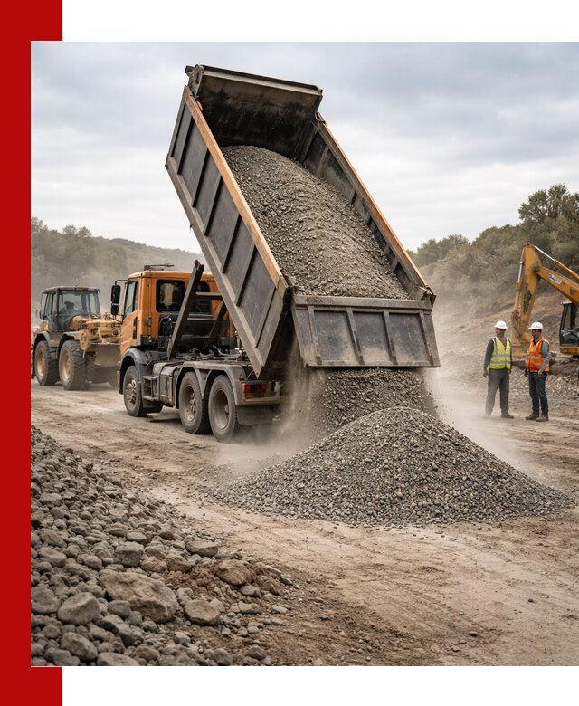 Щебёночно-песчаная смесь ЩПС С1 с доставкой в Люберцах