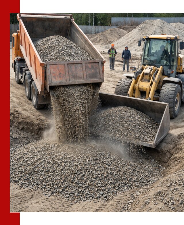 Доставка щпс С9 самосвалами по выгодным тарифам в Люберцах