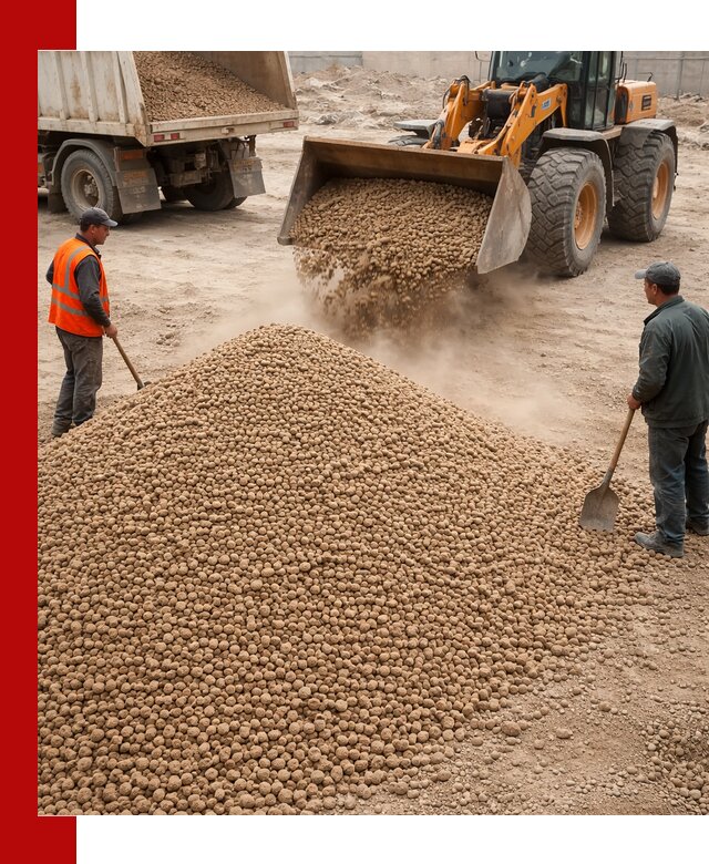 Керамзит фракция 10-20 с доставкой в Люберцах