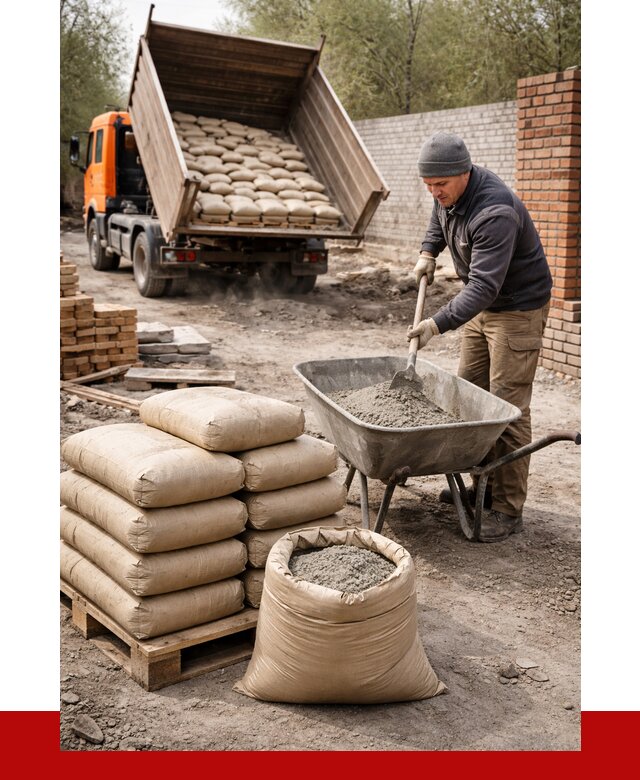 Купить сухую смесь для кладки в Люберцах от 1263 р. | ПРОНЕРУДЛюб