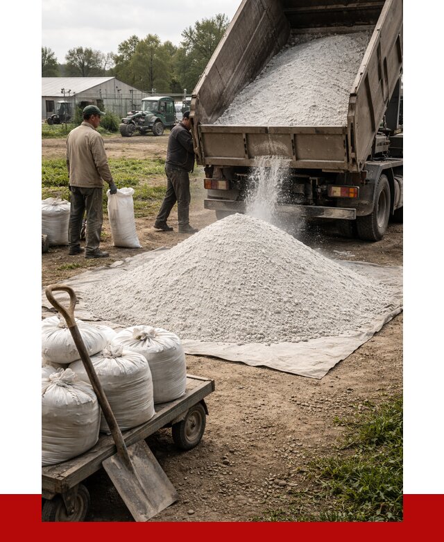 Купить известняковая мука в Люберцах от 4419 р. за куб | ПРОНЕРУДЛюб