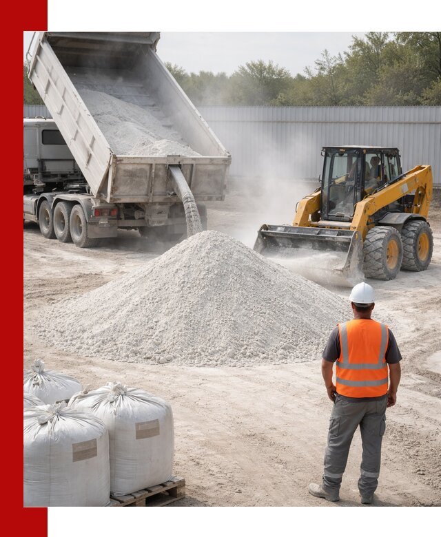 Доставка и продажа известняковой муки в Люберцах