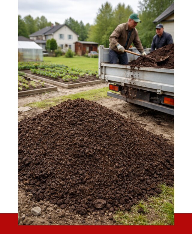 Плодородный грунт в Люберцах с доставкой от 4419 р. | ПРОНЕРУДЛюб