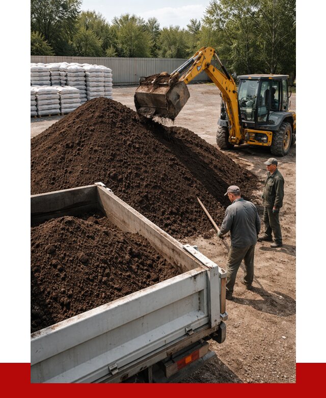 Растительный грунт с доставкой в Люберцах от 3367 р. | ПРОНЕРУДЛюб