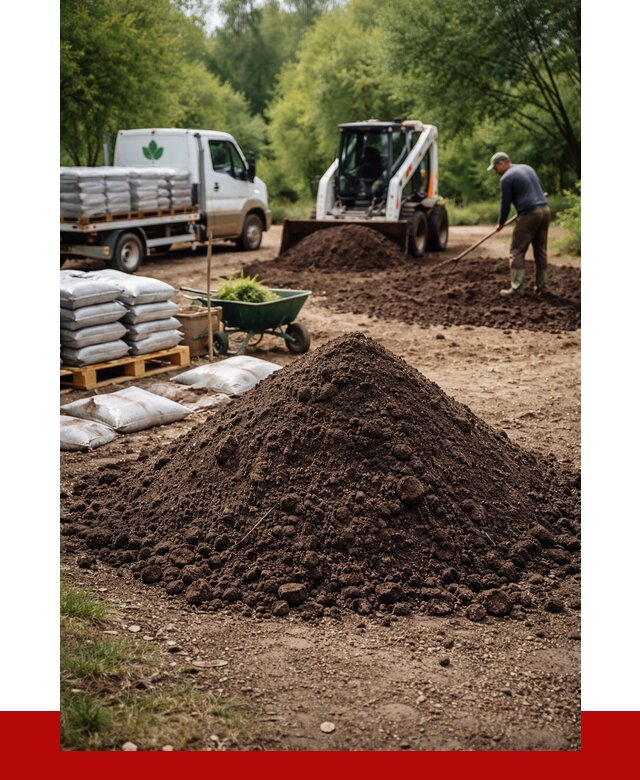 Грунт для озеленения с доставкой в Люберцах от 1894 р. | ПРОНЕРУДЛюб