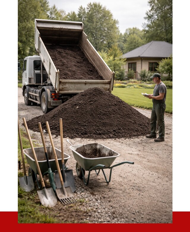 Купить чернозем с доставкой в Люберцах от 1894 р. | ПРОНЕРУДЛюб