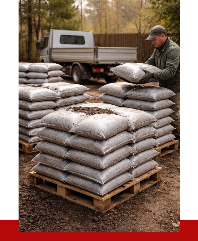 Чернозем в мешках с доставкой в Люберцах от 4419 р. | ПРОНЕРУДЛюб