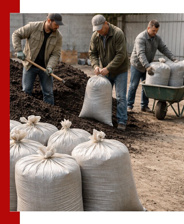 Купить чернозем в мешках с доставкой в Люберцах