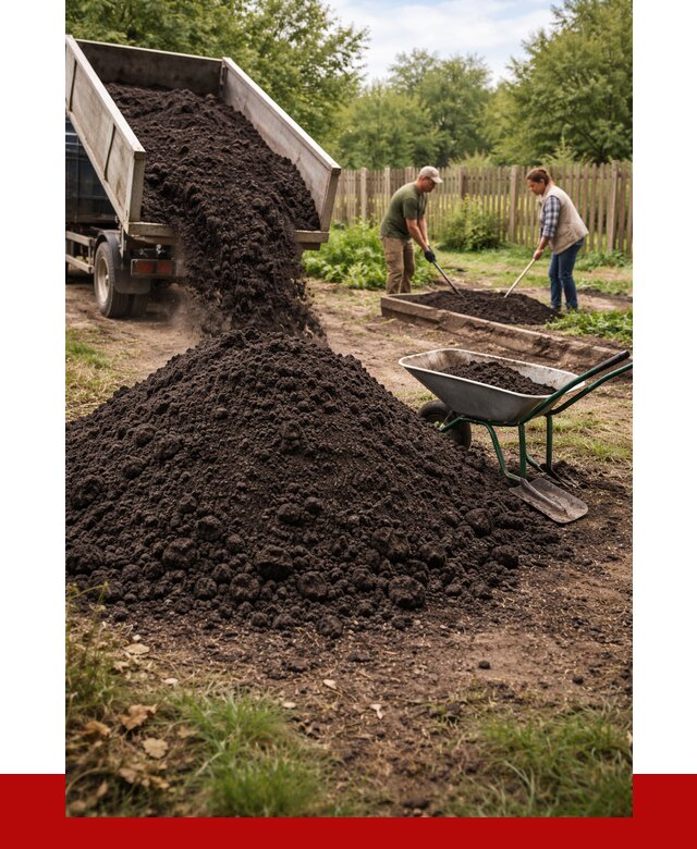 Купить чернозем для огорода в Люберцах от 2630 р. | ПРОНЕРУДЛюб