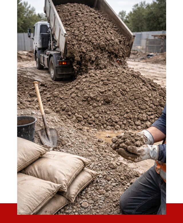 Купить глина для засыпки в Люберцах от 1263 р. за куб | ПРОНЕРУДЛюб