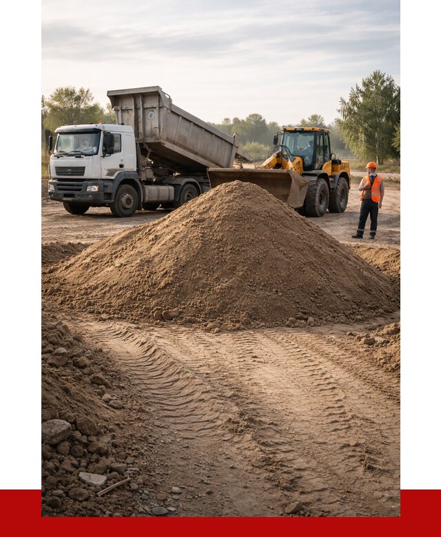 Купить песчаный грунт с доставкой в Люберцах от 4419 р. | ПРОНЕРУДЛюб