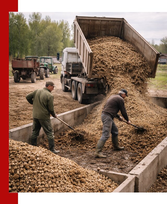 Куриный помет с доставкой в Люберцах оптом и в розницу