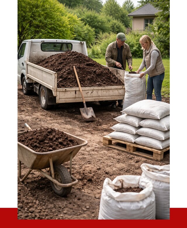 Перегной в мешках с доставкой в Люберцах от 2315 р. | ПРОНЕРУДЛюб