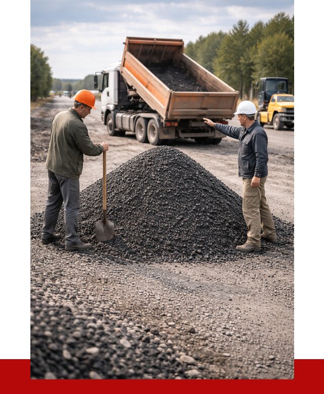 Купить асфальтовую крошку для дорог в Люберцах от 4419 р. | ПРОНЕРУДЛюб