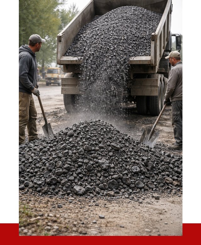 Дробленый асфальт в Люберцах от 2946 р. с доставкой | ПРОНЕРУДЛюб