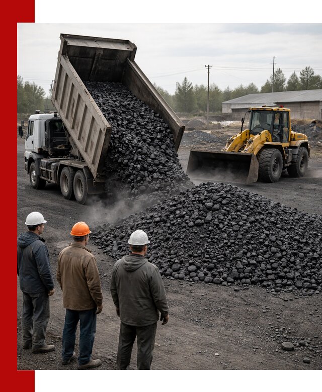 Доставка угля антрацита в Люберцах с самосвалами и погрузкой