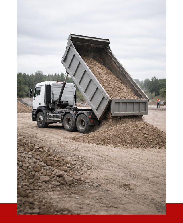 Доставка самосвалом 15 кубов в Люберцах от 6839 руб. | ПРОНЕРУДЛюб