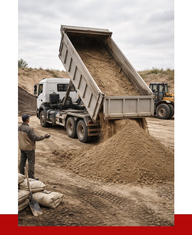 Доставка самосвалом 20 кубов в Люберцах от 7891 р. | ПРОНЕРУДЛюб