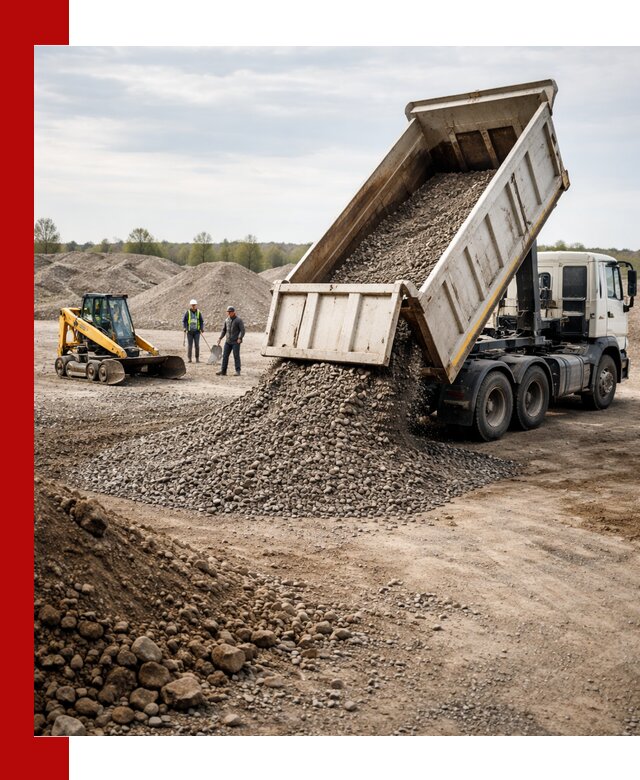 Доставка самосвалом 25 м³ в Люберцах быстро и надежно