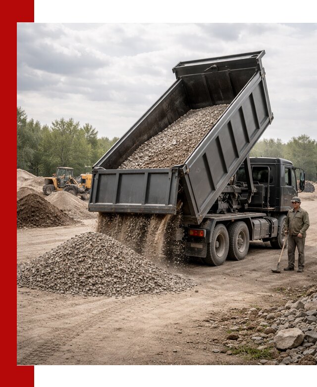 Доставка самосвалом 30 м3 по выгодным ценам в Люберцах