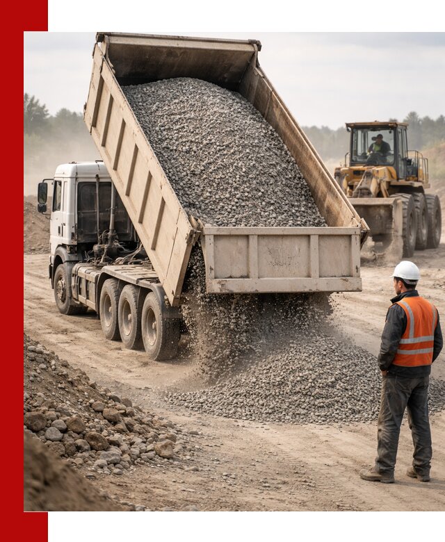 Доставка самосвалом 40 кубов цемента и сыпучих в Люберцах