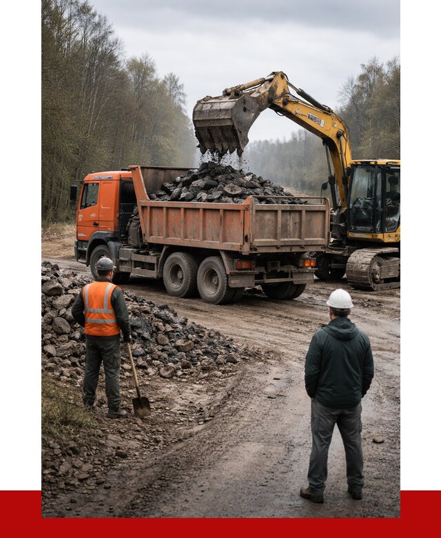 Вывоз асфальта в Люберцах от 4734 р. самосвалом ПРОНЕРУДЛюб