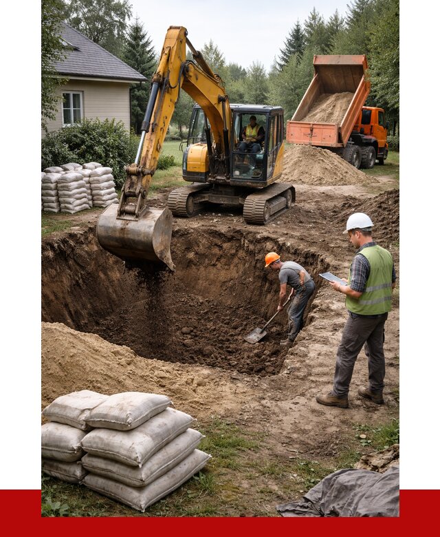 Рытье котлована в Люберцах быстро от 4734 р. ПРОНЕРУДЛюб