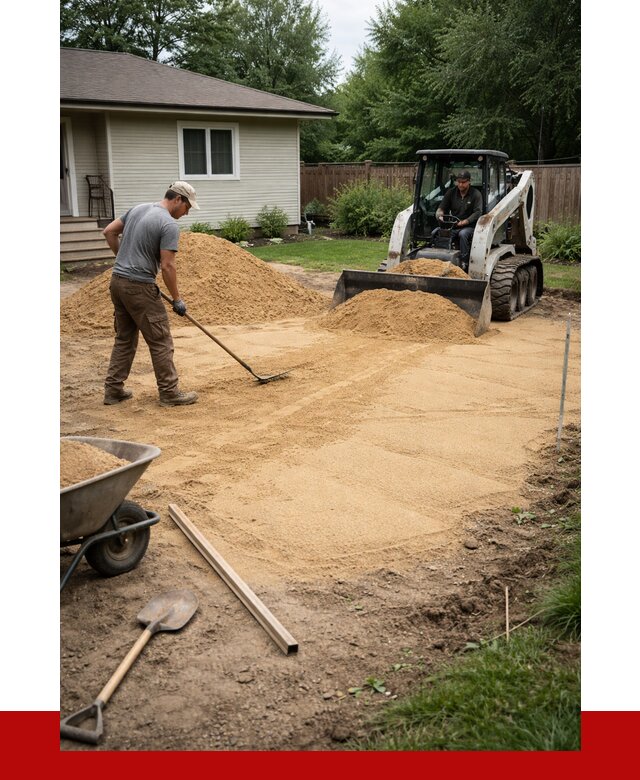 Отсыпка участка песком в Люберцах, от 2630 р., ПРОНЕРУДЛюб