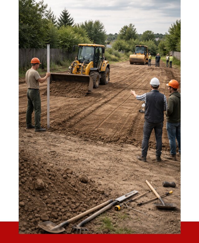 Планировка участка грунтом в Люберцах от 4734 р ПРОНЕРУДЛюб